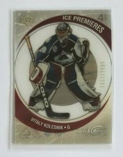 Vitaly Kolesnik (Avalanche) 2005-06 Upper Deck Ice ROOKIE card (only 2999 made)
