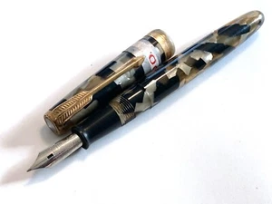 Japanese vintage Cawl fountain pen celluloid axis unused lever filler - Picture 1 of 11