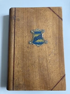 Vintage Holz Buch Zigaretten Vitrine  - Bild 1 von 5