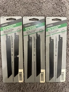 NEW Reciprocating Saw Blades 6" / 6pc Set Electric Wood Pruning 14TPI Saw Blades - Picture 1 of 9
