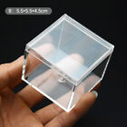 Transparent With Cover Plastic Organizer Square Packing Box Storage Containe  WB