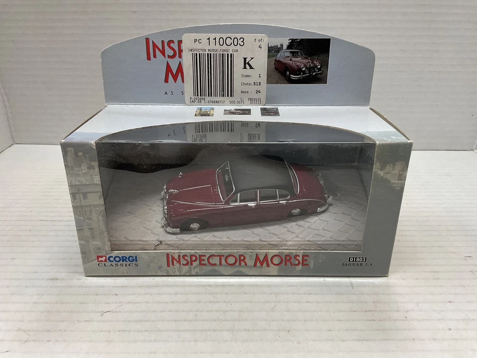 1998 Corgi Classics Inspector Morse Jaguar 2.4 01803