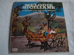 Melodie Siciliane Privitera e il Suo Complesso. FLP 1414 Vinyl LP Record Album - Imagen 1 de 2