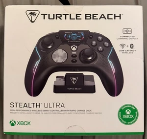 Turtle Beach Stealth Ultra Wireless Xbox Controller Black With Rapid Charge Dock - Picture 1 of 9