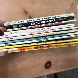 11X VTG 1950's/60's Scholastic Book Services (SBS) PAPERBACK LOT: Sports/Adventu - Picture 1 of 24