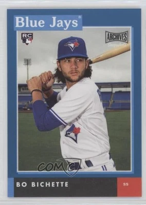 2020 Topps Archives Snapshots Blue /50 Bo Bichette #AS-BB Rookie RC - Image 1 of 2