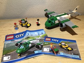 LEGO CITY: Airport Cargo Plane (60101) 100% Complete no box, read description