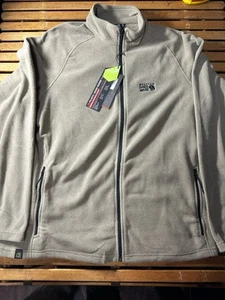 Men's Mountain Hardware Polartec Mirofleece Full Zip Jacket BRAND NEW W TAGS - Picture 1 of 7