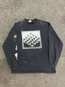 Camisa Mc Escher Heirs 1991 Gráfica Manga Larga Para Hombres XL Negra Sofá Camiseta Arte De Colección - Imagen 1 de 10