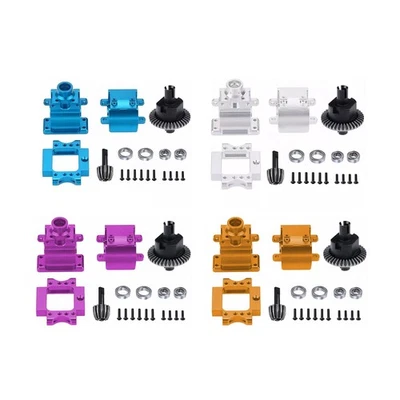 ​Metal 06063 Front 06064 Rear Gear Box Complete 1 Set for RC 1/10 HSP Nitro9u - Image 1 of 4