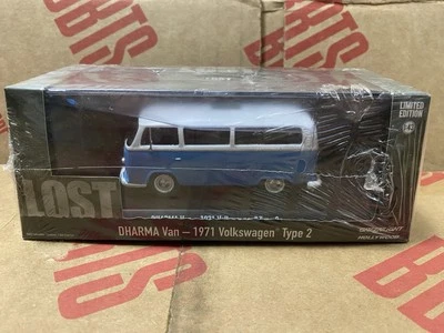 Greenlight Hollywood Lost Dharma Van 1971 Volkswagen Tipo 2 Green Machine Chase Foto 1 de 4