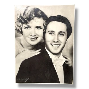 1935 Serge Bissi Pianist Impersonator Paris Brussels Painter Vintage RPPC Signed - Picture 1 of 2