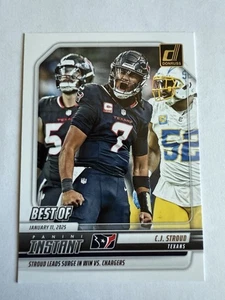 2025 Donruss Best Of Instant CJ Stroud - Picture 1 of 2