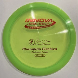 Innova ๐ Champion Firebird - Swoosh Stamp Run Dayglo Green 168g OOP Rare๐ - Picture 1 of 4