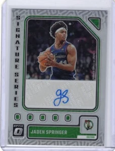 2023-24 Donruss Optic JADEN SPRINGER Signature Series AUTOGRAPH HOLO SILVER - Picture 1 of 1