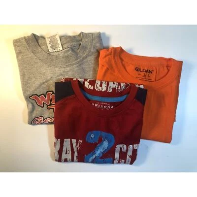 Lote de 3 camisetas niño, manga corta, camiseta sin mangas, talla L Foto 1 de 4
