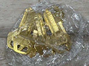 STAR Schlosserzubehör Messing 5COII Schlüsselrohlinge 6er Set Made in USA NOS - Bild 1 von 6