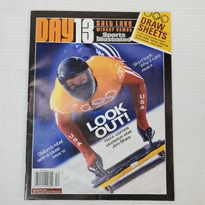 Sports Illustrated Salt Lake Utah Winter Games Day 13 Draw Sheets 02-20-2002 - Picture 1 of 7