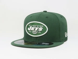 New Era 59Fifty NFL Men Boys Cap New York Jets Green On Field Hat Size 6 7/8 - Picture 1 of 5