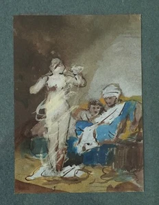 PEARCE CHARLES SPRAGUE "NUDE DANCER AT HAREM II" - Picture 1 of 1