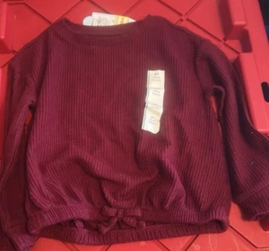 Cat & Jack 4T Long Sleeve Waffle Knit - Picture 1 of 3