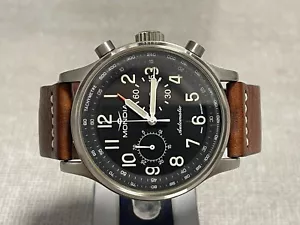 MONDIA PILOT CHRONOGRAPH AUTOMATICO CON MODULO DEPRAZ - Foto 1 di 10