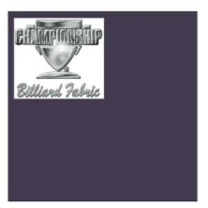 CHAMPIONSHIP COUTURE POOL TABLE CLOTH 8FT ROBERTO (VIOLET) - Picture 1 of 3