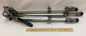 Trípode Velbon VEF3 aluminio metal cámara patas ajustables 31,5" de alto hecho en EE. UU. - Imagen 1 de 5