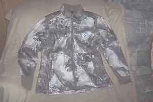 Womens Camo Jacket Forefront Jacket Lg Fleece Lined Water Resistant Scent Block - Picture 1 of 9