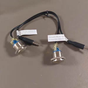 Set Of 2 Microsoft Xbox 360 Kiosk Buttons. X804267-0001 Foxlink P/N FX662591-A - Picture 1 of 4