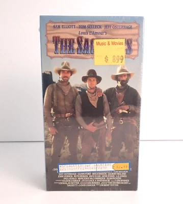 Vtg. VHS Louis L'Amour's The Sackettes Tome Selleck Sam Elliott  SEALED NEW - Image 1 of 3