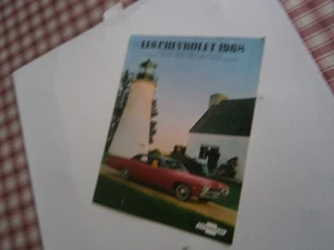 Catalogue pub auto prospectus voiture Américaine Gamme Chevrolet 1968 - Picture 1 of 7