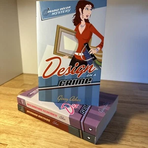 A Deadly Decor Mystery (Books 1-3) By Ginny Aiken / 3x Paperback Book Bundle - Picture 1 of 14