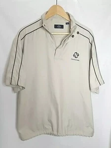 Callaway Golf X Series Shirt Size L  Men's Cream Soft 1/4 Zip Button Polyester - Picture 1 of 13