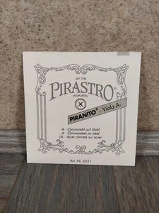 New Old Stock Pirastro Piranito Viola A1 A 6251 String Unused Brand New Sealed - Picture 1 of 6