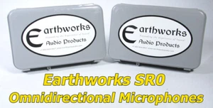 Pair of Earthworks SRO Omnidirectional Microphones - Picture 1 of 5