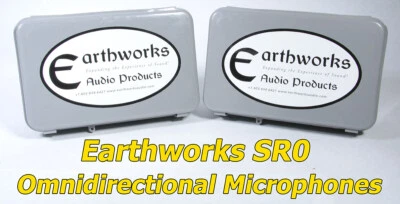 Pair of Earthworks SRO Omnidirectional Microphones - Image 1 of 4