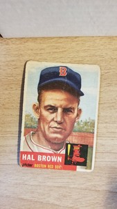 HAL BROWN 1953 Topps #184   FREE SHIPPING H419