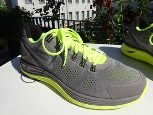 NIKE 524977-017 Lunarglide + 4 Herren Laufschuhe Sneaker Neon Gr.47(UK11,5) Neuw - Bild 1 von 20