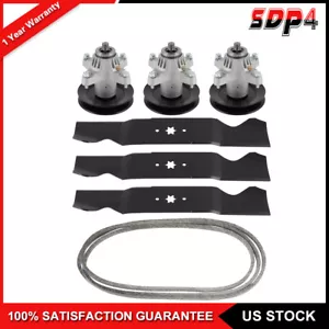 54" For Cub Cadet MTD Deck Rebuild Kit SLT 1554 SLTX 1054 Blades Spindles Belt - Picture 1 of 11