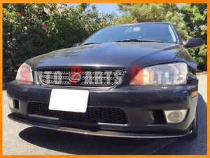 Universal Carbon Fiber Front Bumper Flat Lip For LEXUS IS200 IS300 2001-2005 - Picture 1 of 2