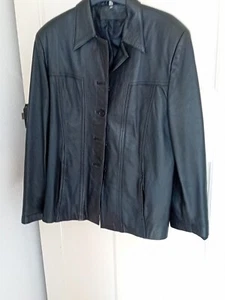 Ladies Faux Leather Jacket - Picture 1 of 2