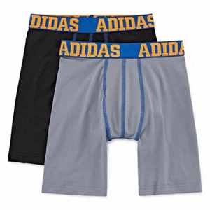Adidas Kids Sport Performance ClimaLite 2-Pack Black/Gray L46717 Size S (6-8) - Picture 1 of 1