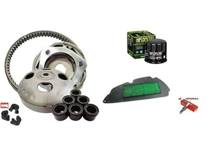 KIT/TAGLIANDO HONDA SH 300 FRIZIONE CINGHIA CANDELA FILTRI ARIA OLIO - Imagen 1 de 7