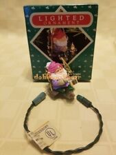 Hallmark 1987 North Pole Power & Light Elf Magic Light Christmas Ornament
