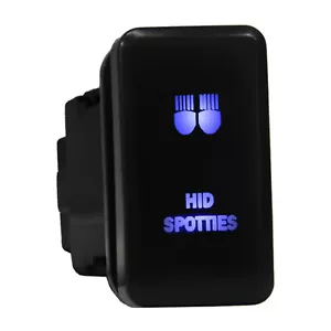 Interruptor pulsador HID SPOTTIES 892B 12V LED azul encendido/apagado para Toyota FJ Cruiser Tacoma - Imagen 1 de 1
