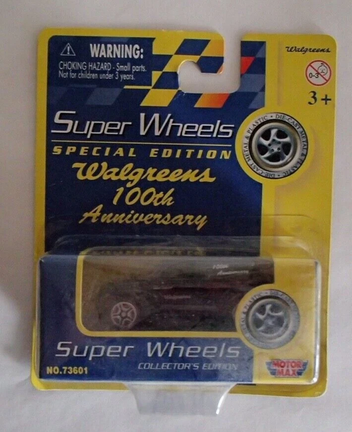Super Wheels MOTORMAX CHRYSLER Cruiser Red Walgreens 100th Anniversary