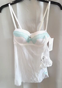 Gilligan OMalley Lingerie Chemise Thong Set Small Babydoll Coquette Sexy 17395 - Picture 1 of 11