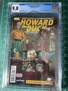 Howard the Duck #1 CGC 9.8 First Appearance of Gwenpool 2016 - Picture 1 of 3