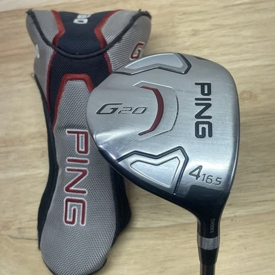 Ping G20 16.5° 4 Fairway Wood Right Handed Regular Flex Ping TFC 169F + HC - Image 1 of 4